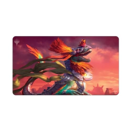 Ultra Pro - MTG The Lost Caverns of Ixalan Pantlaza, Sun-Favored Playmat for Magic: The Gathering Use as Oversize Mouse Pad, Desk Mat, Gaming Playmat, TCG Card Game Playmat, Protect Cards, Version D von Ultra Pro