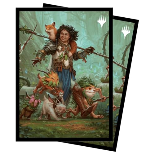 Ultra Pro - MTG Wilds of Eldraine Ellivere of The Wild Court Standard Deck Protector Sleeves (100ct) Protect MTG Cards from Scuffs & Scratches, Safely Store Collectible Cards von Ultra Pro