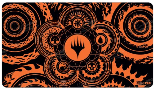 Ultra Pro - Magic: The Gathering - Mana 7 Playmat Color Wheel - Protect Your Cards While Battling Against Friends or Enemies, Great for at Home Use as Mouse pad, Deck Display Pad von Ultra Pro