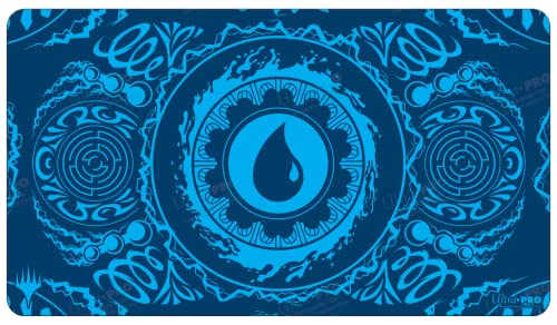 Ultra Pro - Magic: The Gathering - Mana 7 Playmat Island - Great for Card Games and Battles Against Friends and Enemies, Perfect for at Home Use As a Mousepad for PC von Ultra Pro