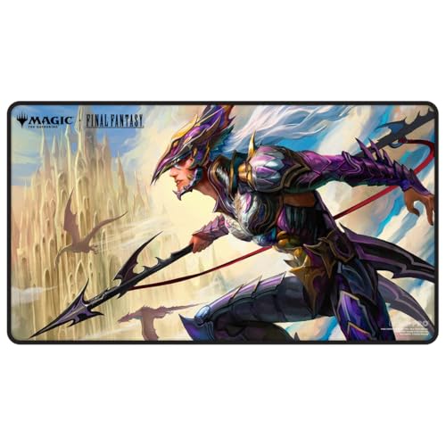Ultra Pro - Magic: The Gathering - Universes Beyond: Final Fantasy - Kain, Traitorous Dragoon Black Stitched Playmat Premium - UK Ultra Pro - Magic: The Gathering - Universes Beyond: Final Fantasy - Kain, Traitorous Dragoon Black Stitched Playmat Premium - UK von Ultra Pro