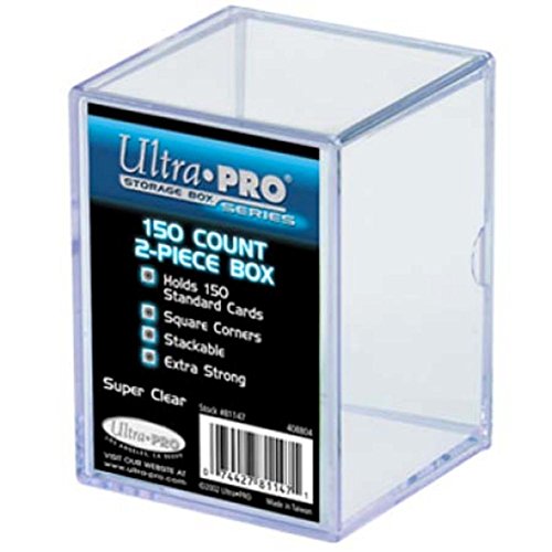 Ultra Pro Plastic Box 150 Two Piece (81147) - Sammelkartenzubehör von Ultra Pro