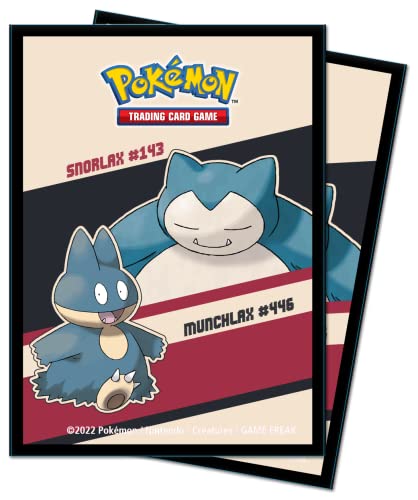 Ultra Pro UP - Snorlax & Munchlax Deck Protectors for Pokémon (65 Sleeves) von Ultra Pro