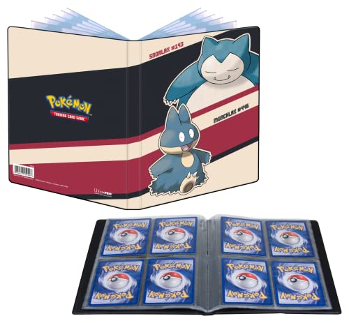 Ultra Pro UP - Snorlax & Munchlax 4-Pocket Portfolio for Pokémon von Ultra Pro