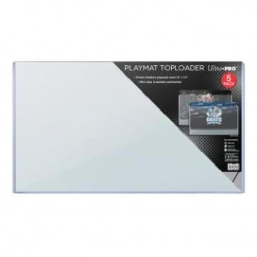 Ultra Pro Toploader für Standard-Spielmatten, 61 x 35,6 cm, 5 Stück Ultra Pro Toploader für Standard-Spielmatten, 61 x 35,6 cm, 5 Stück von Ultra Pro