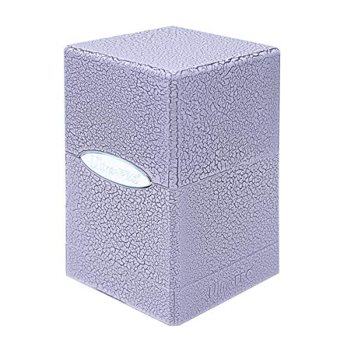 Ultra Pro - Elfenbeinfarbene Crackle Satin Tower Deck Box - Zubehör von Ultra Pro