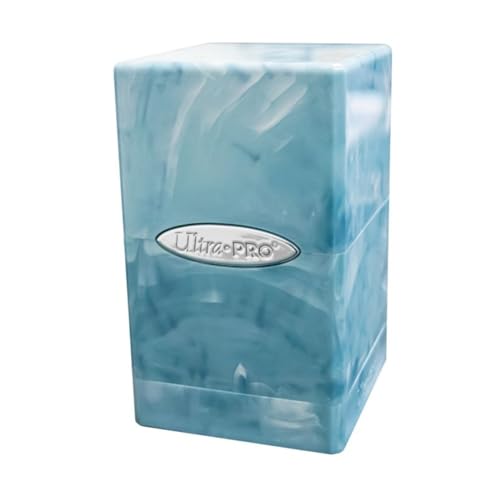 Ultra Pro ULP16348 Deck Box Satin Tower Marmor Kartenspiel Hellblau & Weiß Ultra Pro ULP16348 Deck Box Satin Tower Marmor Kartenspiel Hellblau & Weiß von Ultra Pro