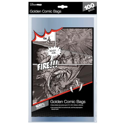 Ultra Pro UP - Comic Bags - Golden Size (100 Bags) von Ultra Pro