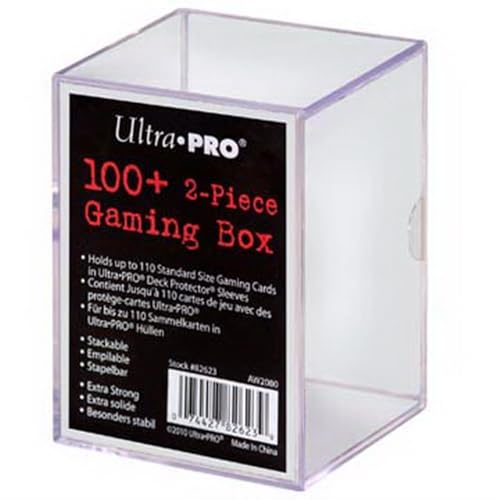 Ultra Pro UPR82623 2-teilige Aufbewahrungsbox, Gaming-Box, ohne Muster, cremefarben Ultra Pro UPR82623 2-teilige Aufbewahrungsbox, Gaming-Box, ohne Muster, cremefarben von Ultra Pro