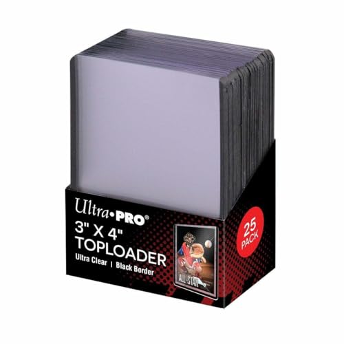Ultra Pro Uni Black Border Toploader 81158, Mehrfarbig von Ultra Pro