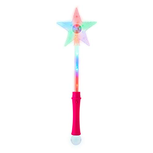 Ultra 3 Rosa LED Leuchtstab Stern Zauberstab Magic Wand Disco Licht LED Stab Discokugel Kinder Prinzessin Partys Spielzeug Blinkender Stern Leuchtender Zauberstab Kinder Sternen Zauberstab Ultra 3 Rosa LED Leuchtstab Stern Zauberstab Magic Wand Disco Licht LED Stab Discokugel Kinder Prinzessin Partys Spielzeug Blinkender Stern Leuchtender Zauberstab Kinder Sternen Zauberstab von UltraByEasyPeasyStore