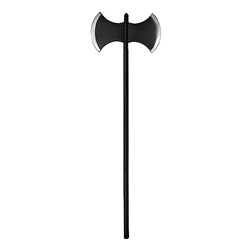 Ultra Doppelaxt Halloween Prop Henker-Axt ideal für Wikinger-Kostüme LARP Mittelalterliche Kleidung Steampunk-Zubehör und Cosplay Beil Camping-Axt Kostüme Gefälschte Axt Vorgetäuschte Waffen Ultra Doppelaxt Halloween Prop Henker-Axt ideal für Wikinger-Kostüme LARP Mittelalterliche Kleidung Steampunk-Zubehör und Cosplay Beil Camping-Axt Kostüme Gefälschte Axt Vorgetäuschte Waffen von UltraByEasyPeasyStore