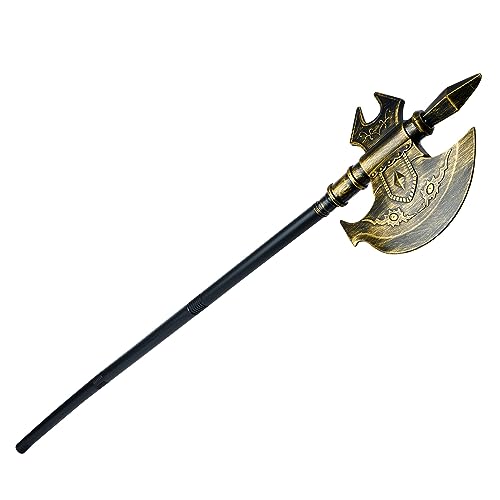 Ultra Einzelne Axt Halloween Prop Henker-Axt ideal für Wikinger-Kostüme LARP Mittelalterliche Kleidung Steampunk-Zubehör und Cosplay Beil Camping-Axt Kostüme Gefälschte Axt Vorgetäuschte Waffen Ultra Einzelne Axt Halloween Prop Henker-Axt ideal für Wikinger-Kostüme LARP Mittelalterliche Kleidung Steampunk-Zubehör und Cosplay Beil Camping-Axt Kostüme Gefälschte Axt Vorgetäuschte Waffen von UltraByEasyPeasyStore