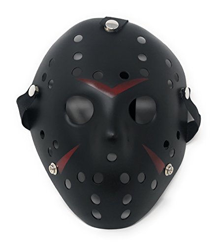 Ultra Schwarze Erwachsenenmaske Halloween-Killermaske Hockeymaske Festival Hackermasken Kostümkostüm vS Cosplay Horror Herren Damen Halloween Gruselige Gesichtsmaske Erwachsenenmasken Kindermasken Ultra Schwarze Erwachsenenmaske Halloween-Killermaske Hockeymaske Festival Hackermasken Kostümkostüm vS Cosplay Horror Herren Damen Halloween Gruselige Gesichtsmaske Erwachsenenmasken Kindermasken von UltraByEasyPeasyStore