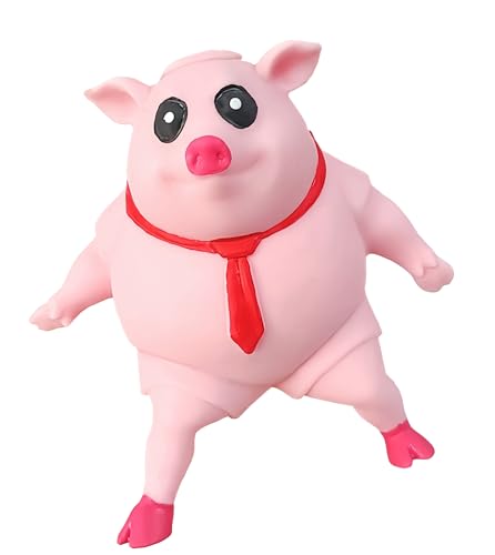 Stressabbau-Spielzeug, Squeeze-Spielzeug, Antistress-Knautschball (Schwein) von Umbrean