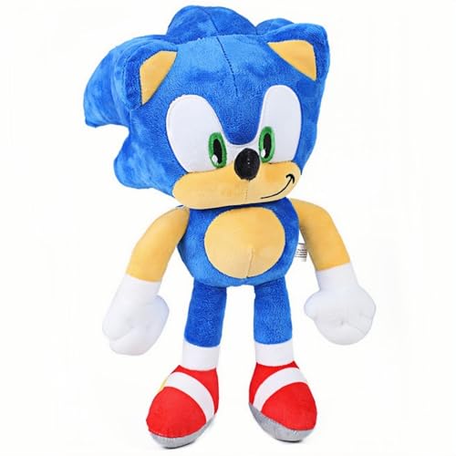 Umbrean Sonic Hedgehog Plüschtier für Kinder Schlafzimmer Dekoration Geburtstagsgeschenke Sonic Igel Plush Kuscheltier von Umbrean