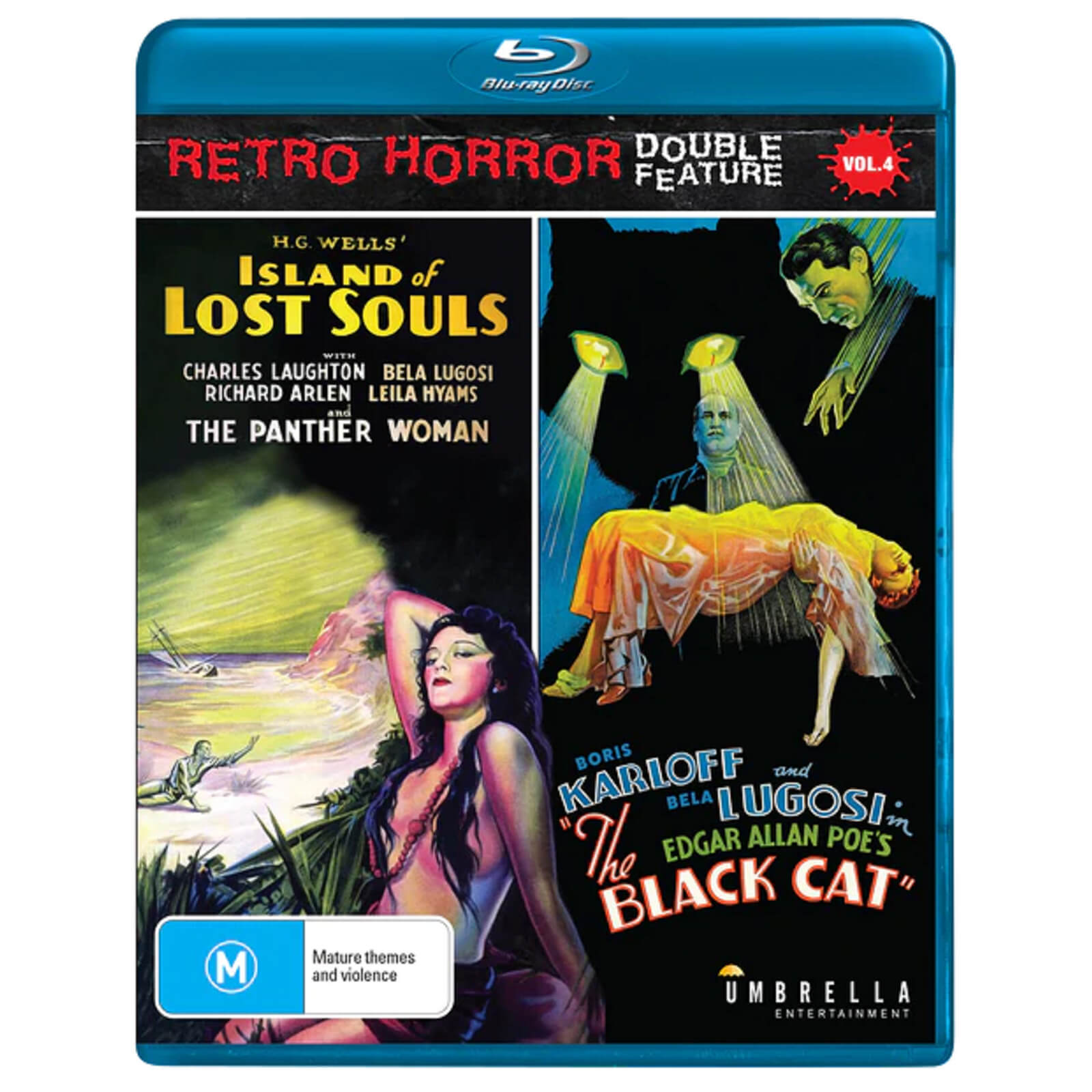 Island Of Lost Souls / The Black Cat (US Import) von Umbrella Entertainment