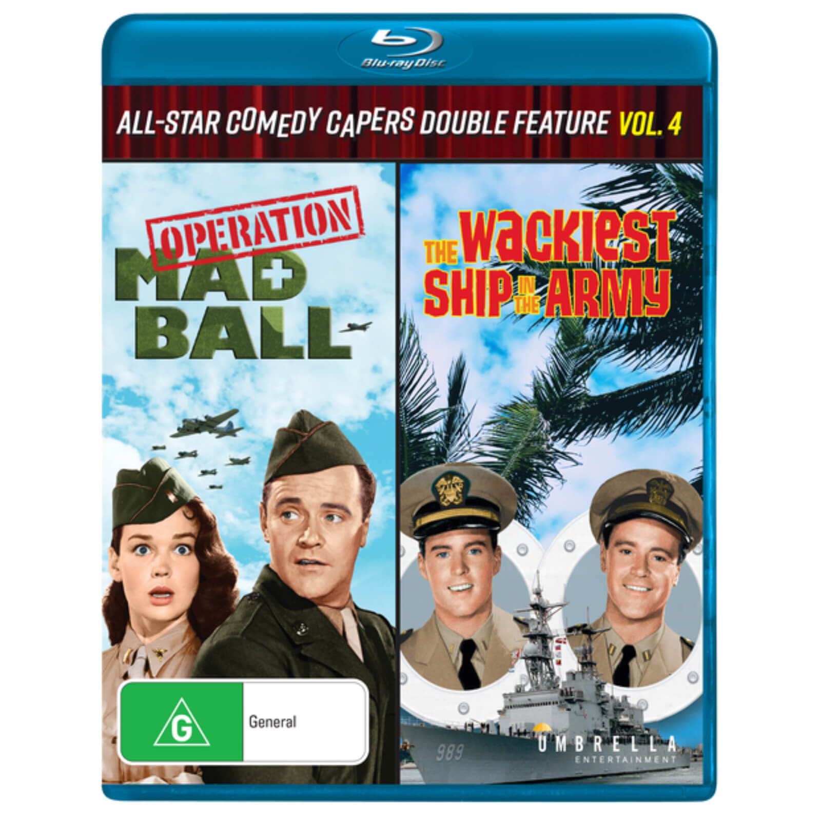 Operation Mad Ball / The Wackiest Ship In The Army (US Import) von Umbrella Entertainment