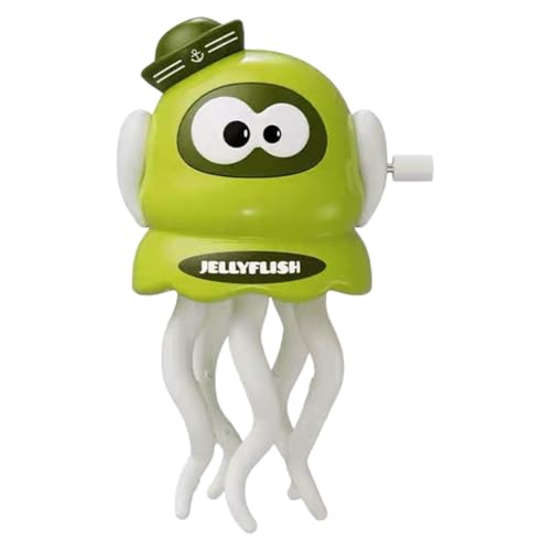 Umikk Electric Dancing Octopus Toy,Magische Tanzende Krake Spielzeug Krake,Tanzenden Oktopus Baby Spielzeug mit LED-Lichtern und Musik,Automatisch Hindernisvermeidung (Gelb (Drehverschluss)) von Umikk