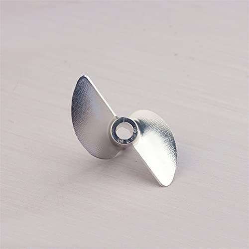 1 STÜCK Zwei-Blade-Propeller for RC CAT Hydro. Boote D40 / D42 / D45 / D4 8mm 4,76 mm Aperturpropeller Pitch 1.9inch Requisiten CNC Aluminium Luftschrauben (Color : D40x4.76 CW) von Uminino