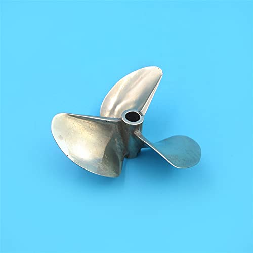 Uminino 3-Blade-Propeller Fit for Methanol-Rennspeed-Boot 6717/7016/7214 Propeller Dia 67/70/72mm Kupfer Luftschrauben (Color : 7214) von Uminino