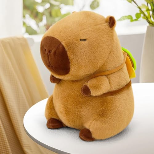 Umllpet 33cm Simulation Capybara Plüschtier, Capybara Kuscheltier, Niedlichen Capybara Plushie mit Geburtstag Stofftier, Geburtstagsgeschenk für Kinder von Umllpet
