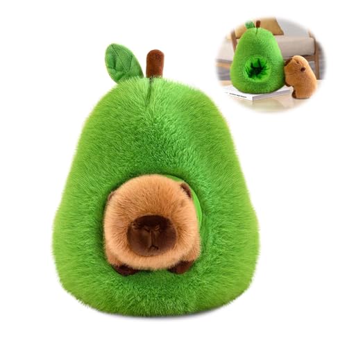 2 in1 Capybara Kuscheltier, 35cm Avocado Simulation Capybara Kuscheltiere, Simulation Capybara Plüschtier, Abnehmbare Capybara, für Jungen MäDchen Kinder Geburtstagsgeschenke Capybara PlüSchspielzeug 2 in1 Capybara Kuscheltier, 35cm Avocado Simulation Capybara Kuscheltiere, Simulation Capybara Plüschtier, Abnehmbare Capybara, für Jungen MäDchen Kinder Geburtstagsgeschenke Capybara PlüSchspielzeug von Umllpet