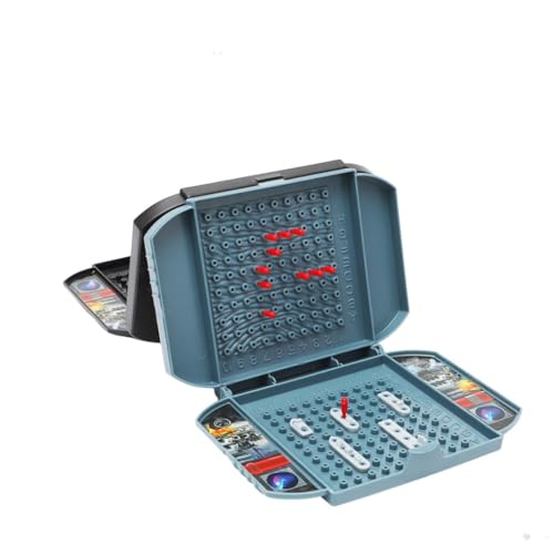 Umllpet Seeschlacht Spiel, Schiffe Versenken Spiel, Klein Battleship Brettspiel, Strategie Flottenmanöver Gesellschaftsspiel Brettspiel Weihnachten Geschenk für Kinder ab 4 Jahren Umllpet Seeschlacht Spiel, Schiffe Versenken Spiel, Klein Battleship Brettspiel, Strategie Flottenmanöver Gesellschaftsspiel Brettspiel Weihnachten Geschenk für Kinder ab 4 Jahren von Umllpet