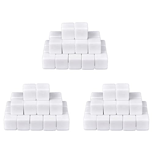 Umsoxhy 16 mm Weiße Acryl Würfel, Leere Würfel für Brett Spiele, Mathe Zählen Unterricht, Alphabet Zahlen, Benutzerdefinierte Würfel Herstellung, 144 Stück Umsoxhy 16 mm Weiße Acryl Würfel, Leere Würfel für Brett Spiele, Mathe Zählen Unterricht, Alphabet Zahlen, Benutzerdefinierte Würfel Herstellung, 144 Stück von Umsoxhy