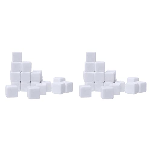 Umsoxhy 16 mm Weiße Acryl Würfel, Leere Würfel für Brett Spiele, Mathe Zählen Unterricht, Alphabet Zahlen, Benutzerdefinierte Würfel Herstellung, 96 Stück Umsoxhy 16 mm Weiße Acryl Würfel, Leere Würfel für Brett Spiele, Mathe Zählen Unterricht, Alphabet Zahlen, Benutzerdefinierte Würfel Herstellung, 96 Stück von Umsoxhy