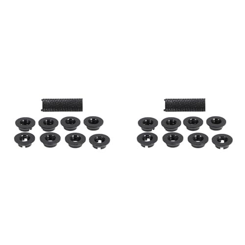 Umsoxhy 2 Stück für FUTABA Fernbedienung JR/Getriebe Schalter Kipp Schalter ZubehöR 8 Stück Aluminium Legierungs Mutter Schwarz Umsoxhy 2 Stück für FUTABA Fernbedienung JR/Getriebe Schalter Kipp Schalter ZubehöR 8 Stück Aluminium Legierungs Mutter Schwarz von Umsoxhy