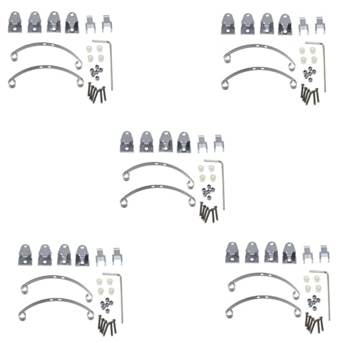 Umsoxhy 5X StahlblattfederaufhäNgungssatz für B14 B16 B24 B36 Ural Q60 Q61 Q62 Q63 Q64 6X6 und Crawer, Silber Umsoxhy 5X StahlblattfederaufhäNgungssatz für B14 B16 B24 B36 Ural Q60 Q61 Q62 Q63 Q64 6X6 und Crawer, Silber von Umsoxhy