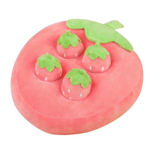 Umsoxhy Erdbeer-Plüschtiere, Cartoon, Happy Fruit Park, Kissen, Erdbeerpflücker, Puppen, 22 X 22 cm Umsoxhy Erdbeer-Plüschtiere, Cartoon, Happy Fruit Park, Kissen, Erdbeerpflücker, Puppen, 22 X 22 cm von Umsoxhy