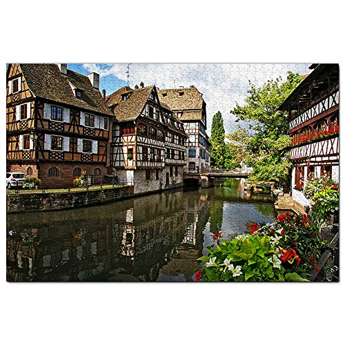 Frankreich Strasbourg Puzzle 1000 Teile Spiel Kunstwerk Reise Souvenir Holz von Umsufa