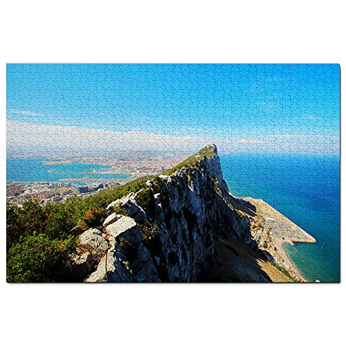Gibraltar Cliff Rock Puzzle 1000 Teile Spiel Kunstwerk Reise Souvenir Holz von Umsufa