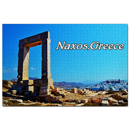 Griechenland Tempel des Apollo Naxos Puzzle 1000 Teile Spiel Kunstwerk Reise Souvenir Holz von Umsufa