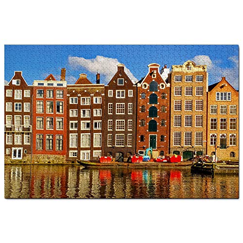 Holland Anne Frank House Amsterdam Puzzle 1000 Teile Spiel Kunstwerk Reise Souvenir Holz von Umsufa