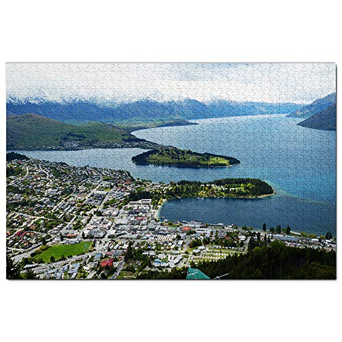 New Zealand Queenstown Hill Jigsaw Puzzle 1000 Piece Game Artwork Travel Souvenir Wooden von Umsufa