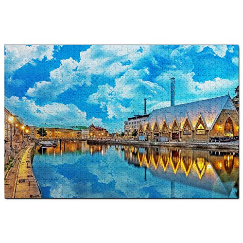 Schweden Haga Göteborg Puzzle 1000 Teile Holzpuzzle Erwachsene Spielgrafik Reise Souvenir Holz Schweden Haga Göteborg Puzzle 1000 Teile Holzpuzzle Erwachsene Spielgrafik Reise Souvenir Holz von Umsufa
