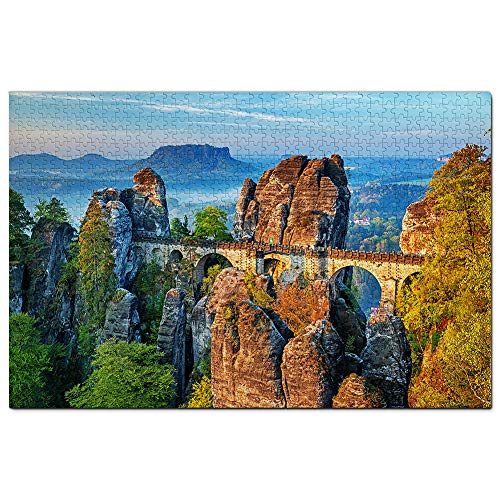 Schweiz Bastei Brücke sächsisch Puzzle 1000 Teile Holzpuzzle Erwachsene Spielgrafik Reise Souvenir Holz Schweiz Bastei Brücke sächsisch Puzzle 1000 Teile Holzpuzzle Erwachsene Spielgrafik Reise Souvenir Holz von Umsufa