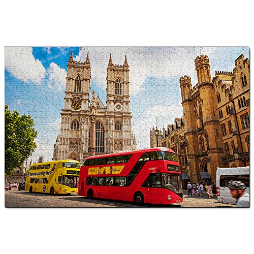UK England Westminster Abbey London Puzzle 1000 Teile Spiel Kunstwerk Reise Souvenir Holz von Umsufa