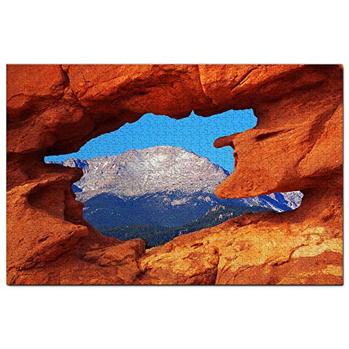 USA America Pikes Peak Colorado Springs Puzzle 1000 Teile Spiel Kunstwerk Reise Souvenir Holz von Umsufa