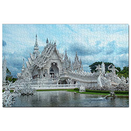 Weißer Tempel Chiang Rai Thailand Puzzle 1000 Teile Holzpuzzle Erwachsene Spielgrafik Reise Souvenir Holz Weißer Tempel Chiang Rai Thailand Puzzle 1000 Teile Holzpuzzle Erwachsene Spielgrafik Reise Souvenir Holz von Umsufa