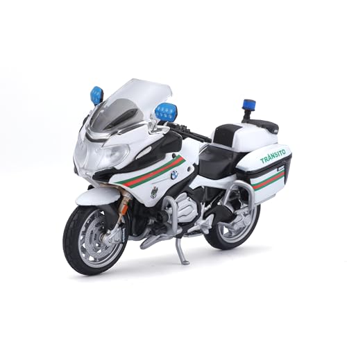 BMW R 1200 RT Polizei Deutschland Maisto Motorrad Modell 1:18 von Un.