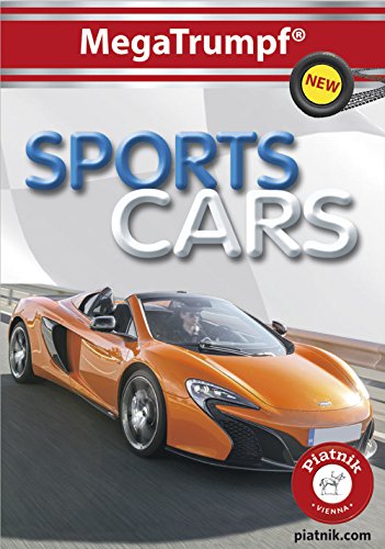 Piatnik 4233 - Quartett MegaTrumpf - Sportwagen, Kartenspiel, Neu Piatnik 4233 - Quartett MegaTrumpf - Sportwagen, Kartenspiel, Neu von Piatnik