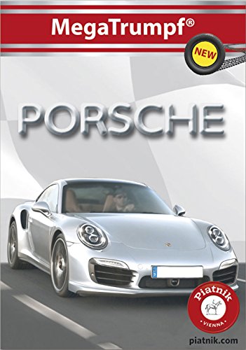 Piatnik Porsche Quartett - Mega Trumpf - Kartenspiel für 2-4 Spieler ab 6 Jahren - 1 Kartensatz von Piatnik