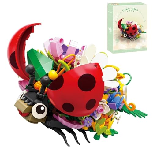 Insekt Blumen Seri Bausteine Set, 470 Teile mit Blumen Bausatz, MOC Kreatives Bausteine, DIY Insektensammlung Kreatives Deko Tiere Spielzeug, Kreative Geschenke für Kinder und Erwachsene (81118) Insekt Blumen Seri Bausteine Set, 470 Teile mit Blumen Bausatz, MOC Kreatives Bausteine, DIY Insektensammlung Kreatives Deko Tiere Spielzeug, Kreative Geschenke für Kinder und Erwachsene (81118) von Unativer