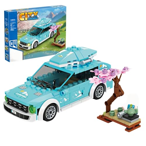 Unativer Frühlings Abenteuer Camping Auto Baustein Set, 251 Teile Offroad Explorer Truck Camper Vintage Reisewagen & Urlaubsfahrzeug Bausatz für Kinder Jugendliche & Erwachsene ab 6 Jahren Unativer Frühlings Abenteuer Camping Auto Baustein Set, 251 Teile Offroad Explorer Truck Camper Vintage Reisewagen & Urlaubsfahrzeug Bausatz für Kinder Jugendliche & Erwachsene ab 6 Jahren von Unativer