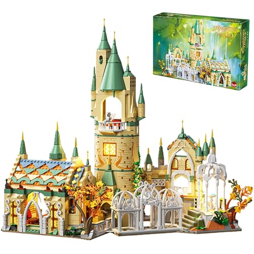 Unativer Green Shadow Castle Bausteine Bausatz, 1555 Teile Fantasie Mittelalterliches Schloss Bausatz, Baustein-Spielzeug Geschenk für Kinder & Erwachsene ab 6 Jahren mit verzaubertem Wald-Thema Unativer Green Shadow Castle Bausteine Bausatz, 1555 Teile Fantasie Mittelalterliches Schloss Bausatz, Baustein-Spielzeug Geschenk für Kinder & Erwachsene ab 6 Jahren mit verzaubertem Wald-Thema von Unativer