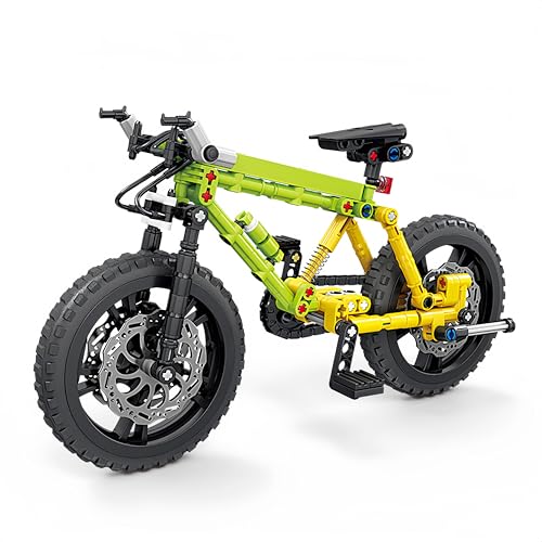 Unativer Jiante Mountainbike Bausteine Bausatz, 220 Teile Technik Off-Road MTB Modell Spielzeug, Kreatives STEM Konstruktionsspielzeug für Kinder und Erwachsene ab 6 Jahren Unativer Jiante Mountainbike Bausteine Bausatz, 220 Teile Technik Off-Road MTB Modell Spielzeug, Kreatives STEM Konstruktionsspielzeug für Kinder und Erwachsene ab 6 Jahren von Unativer
